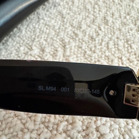 Saint Laurent SL M94
Black Sunglasses with Gold Accent YSL - Picture 10 of 15